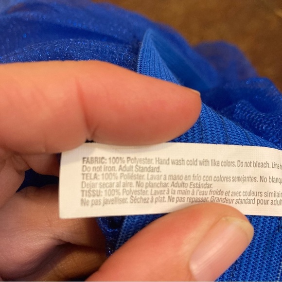 Royal Blue Tutu Adult - Picture 4 of 4